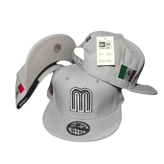 Mexico National Baseball Team New Era 9Fifty Gray – Snapback Cap