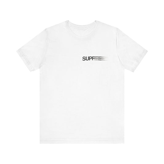 Supreme Motion Logo Tee , Unisex , Black and White