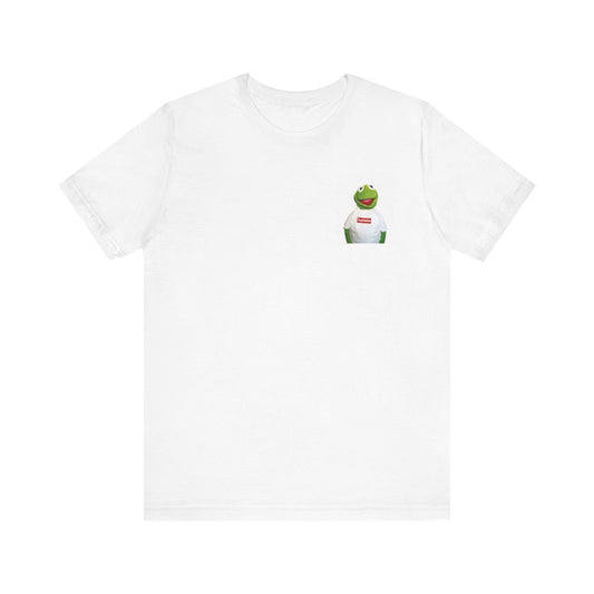 Supreme Kermit Tee , Unisex , Black and White