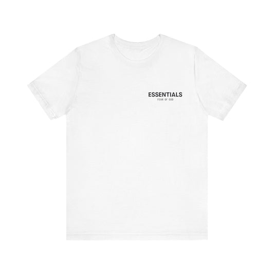 Fear of God Essentials Logo Tee , Unisex , Black and White